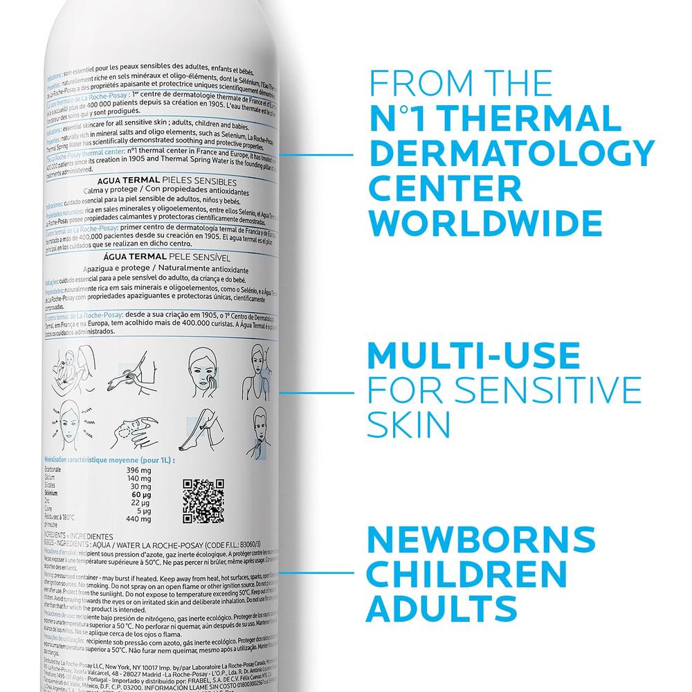 AGUA TERMAL LA ROCHE-POSAY LOCIÓN FACIAL HIDRATANTE ANTIOXIDANTE 10.4 OZ / 300 ML - 2