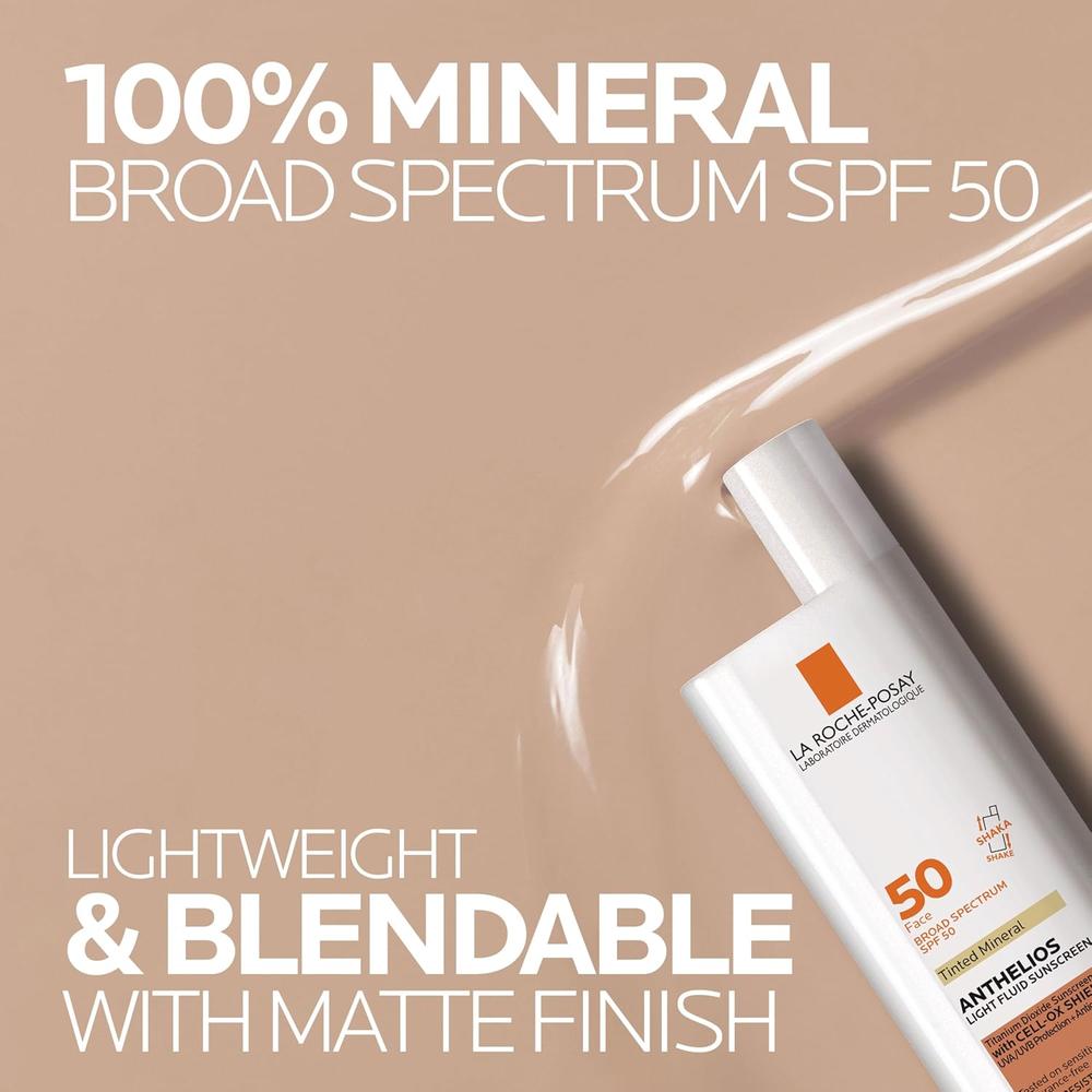 SET LA ROCHE-POSAY PURE VITAMINA C 12 SÉRUM 1 OZ / 30 ML + ANTHELIOS DIOXIDE MINERAL 1.7 / 50 ML - 6