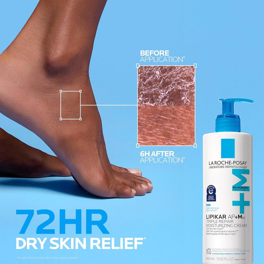 LOCIÓN CORPORAL HIDRATANTE REPARADORA LIPIKAR AP+M LA ROCHE-POSAY 13.5 OZ / 400 ML - 5
