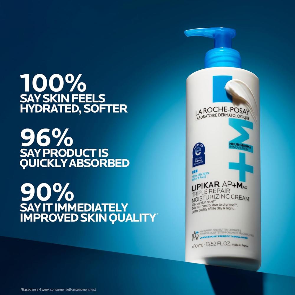 LOCIÓN CORPORAL HIDRATANTE REPARADORA LIPIKAR AP+M LA ROCHE-POSAY 13.5 OZ / 400 ML - 6