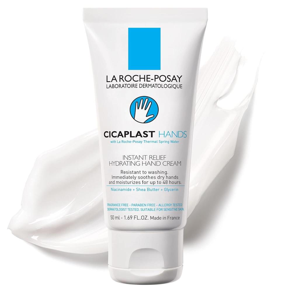 CREMA DE MANOS HIDRATANTE REPARADORA CICAPLAST LA ROCHE-POSAY 1.7 OZ / 50 ML - 1