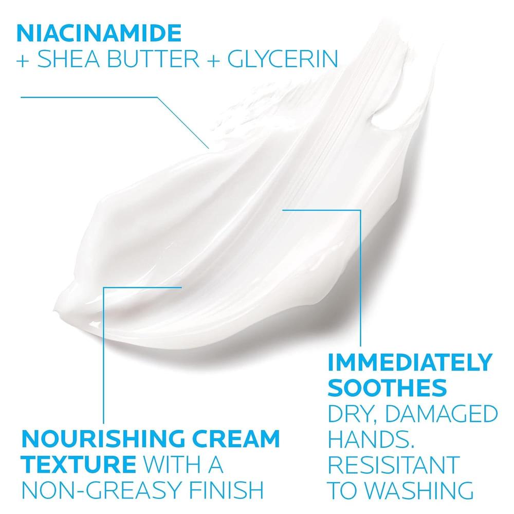 CREMA DE MANOS HIDRATANTE REPARADORA CICAPLAST LA ROCHE-POSAY 1.7 OZ / 50 ML - 4