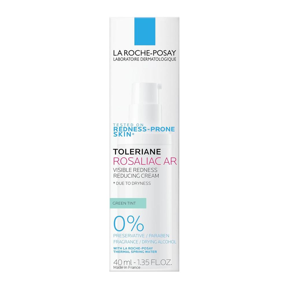 CREMA FACIAL ANTIENROJECIMIENTO ROSALIAC AR TOLERIANE LA ROCHE-POSAY 1.35 OZ / 40 ML - 6