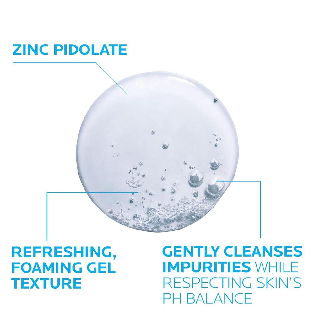 PACK 2 LA ROCHE-POSAY EFFACLAR GEL LIMPIADOR PURIFICANTE 13.5 OZ / 400 ML - 4