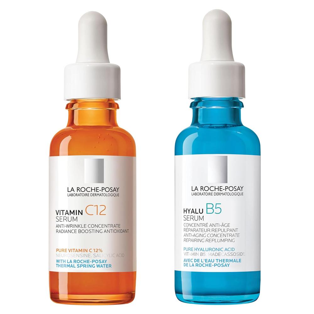 SET LA ROCHE-POSAY HYALU B5 SÉRUM ÁCIDO HIALURÓNICO 30 ML + SÉRUM VITAMIN C12 30 ML - 1