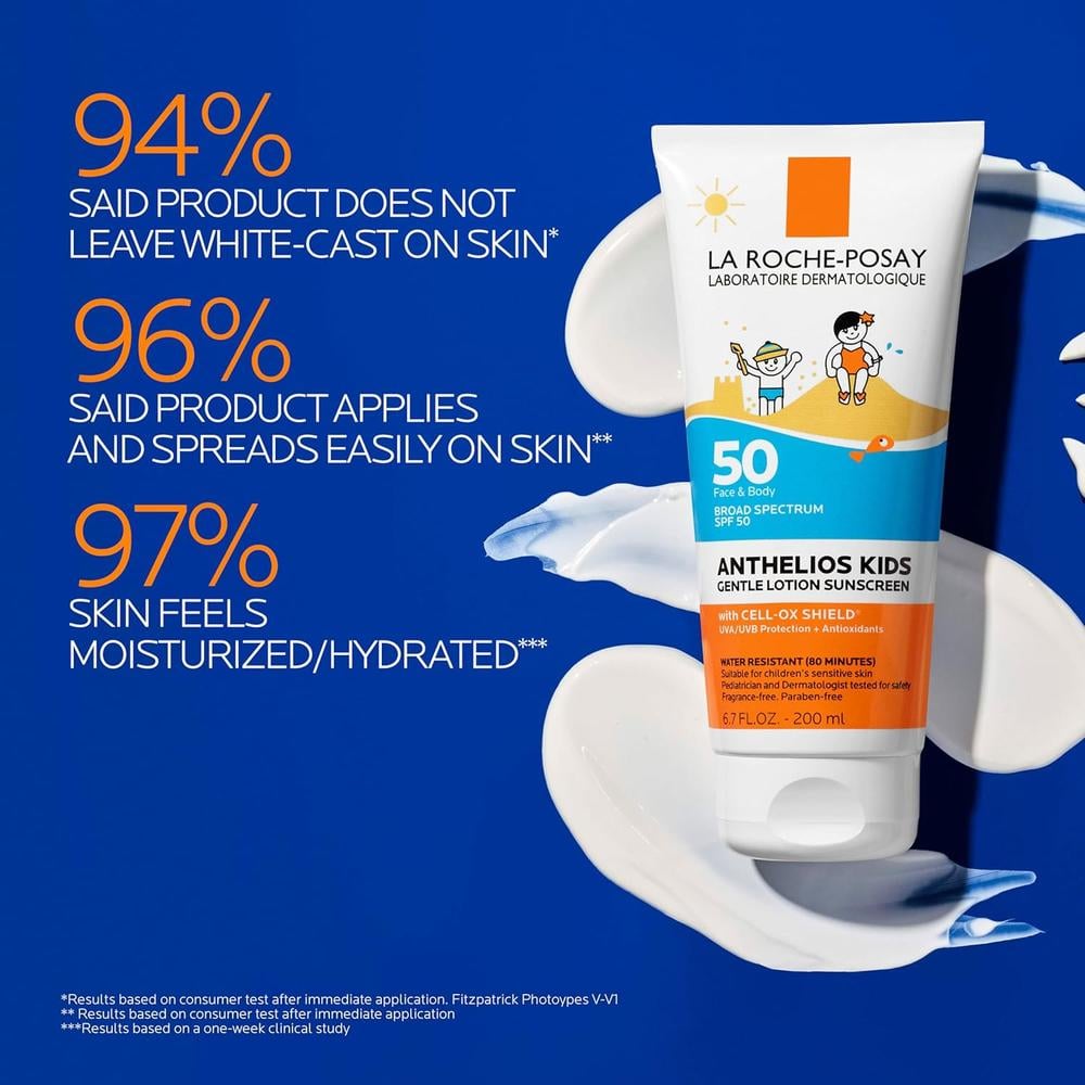 PROTECTOR SOLAR KIDS LOCIÓN SPF 50 ANTHELIOS LA ROCHE-POSAY 3 OZ / 90 ML - 4