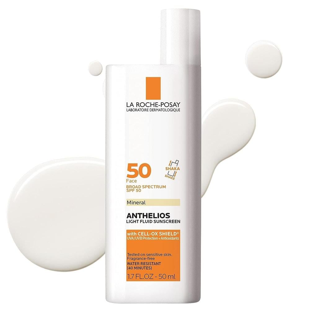 PROTECTOR SOLAR FACIAL FLUIDO SPF 40 ANTHELIOS MINERAL LA ROCHE-POSAY 1.7 OZ / 50 ML - 1