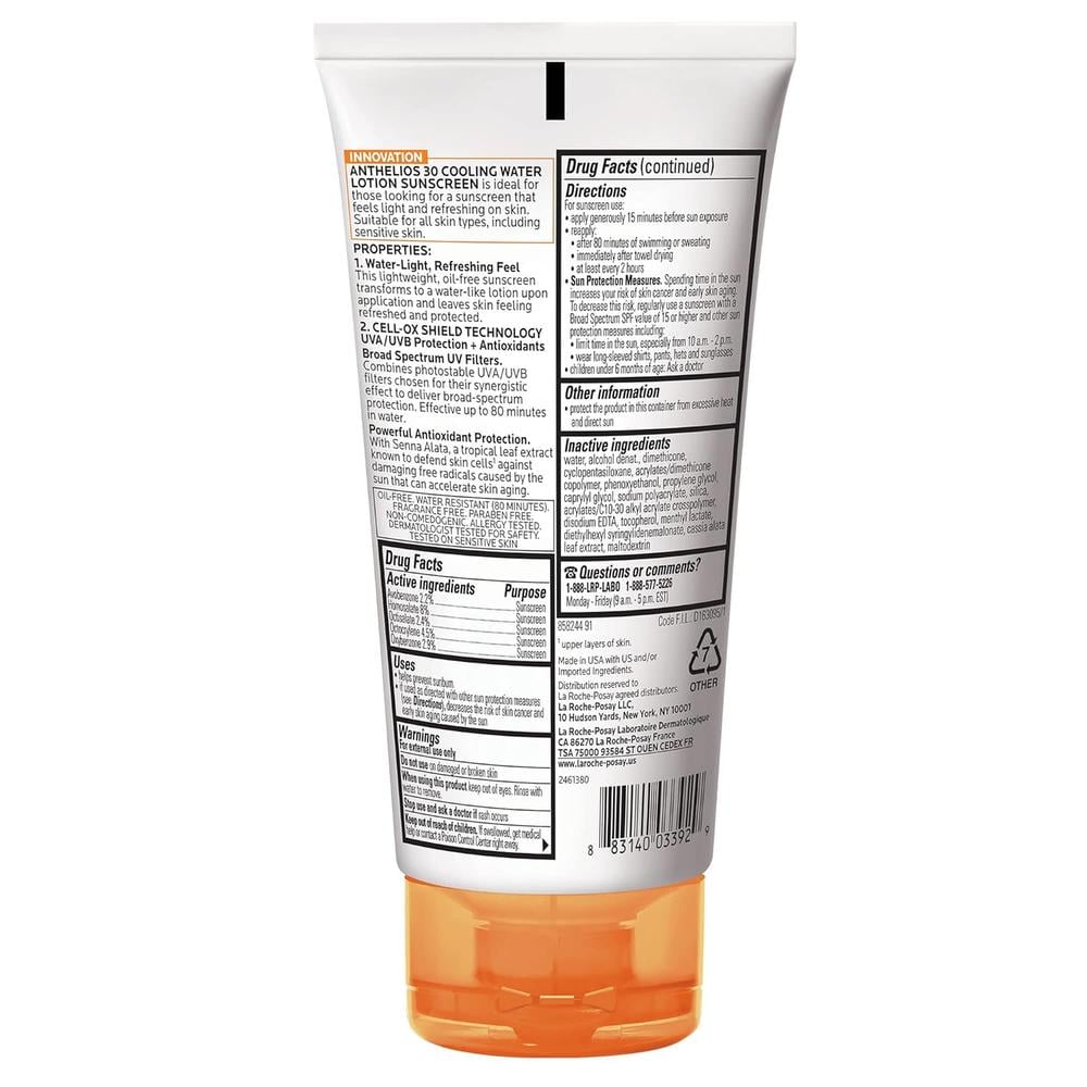 PROTECTOR SOLAR LOCIÓN REFRESCANTE SPF 60 ANTHELIOS LA ROCHE-POSAY 5 OZ / 150 ML - 3