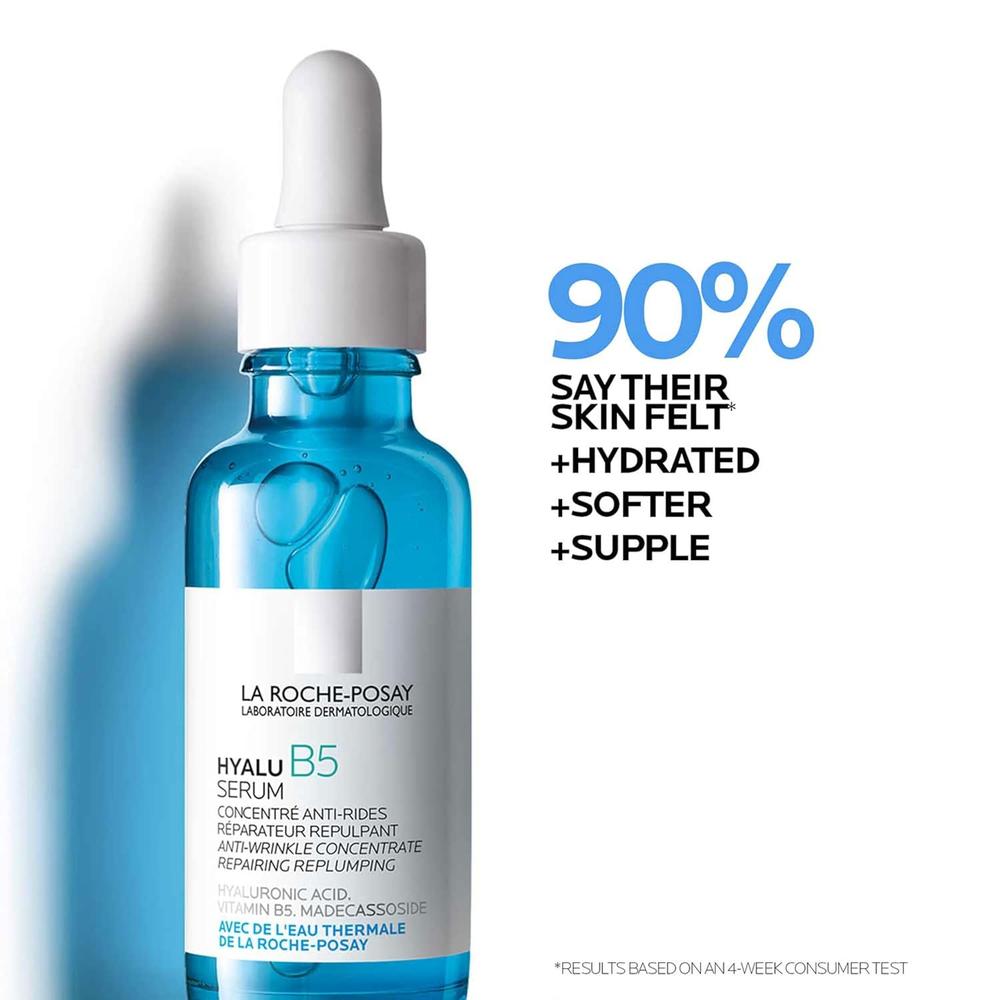 SÉRUM ÁCIDO HIALURÓNICO HIDRATANTE ANTIEDAD HYALU B5 LA ROCHE-POSAY 1.7 OZ / 50 ML - 4