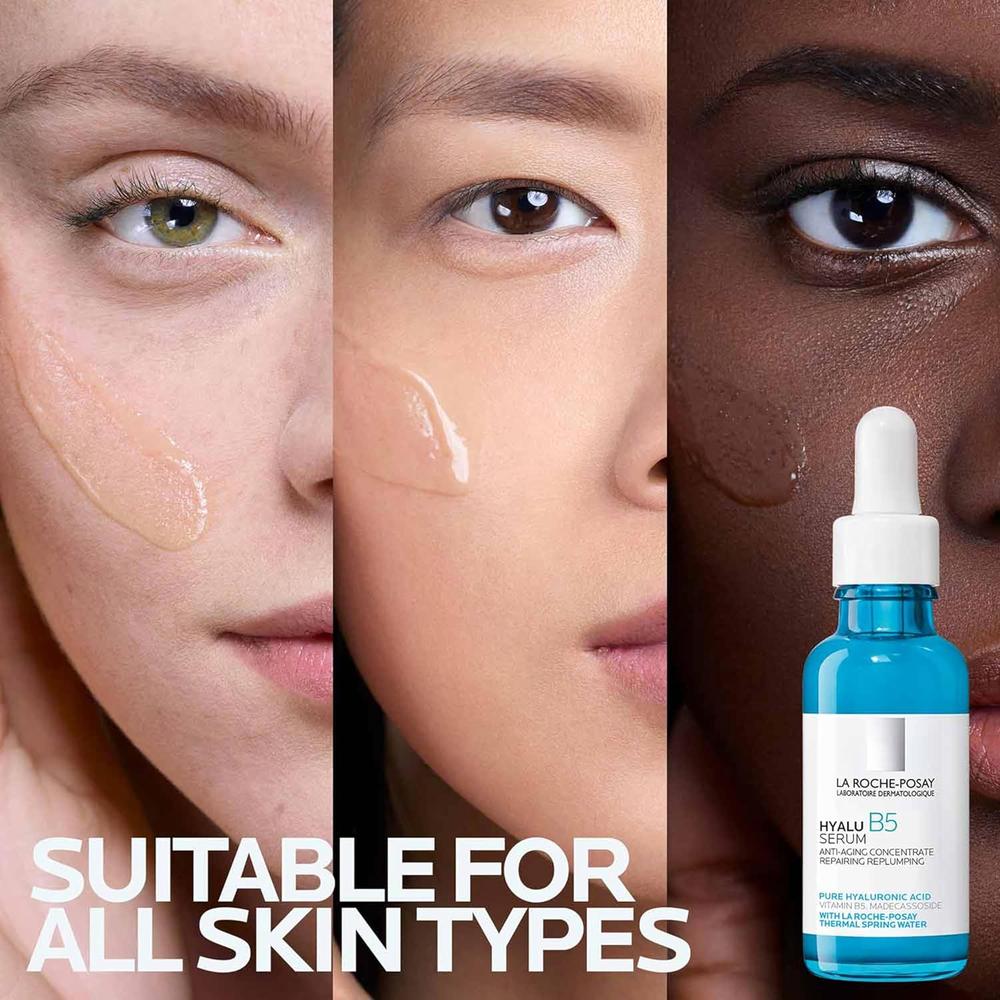 SÉRUM ÁCIDO HIALURÓNICO HIDRATANTE ANTIEDAD HYALU B5 LA ROCHE-POSAY 1.7 OZ / 50 ML - 5