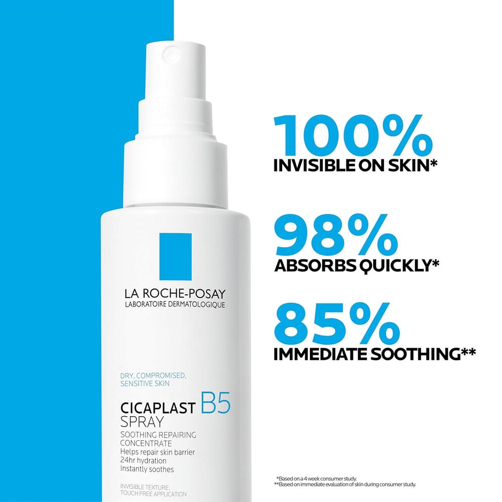 SPRAY REPARADOR HIDRATANTE CICAPLAST B5 LA ROCHE-POSAY 3.4 OZ / 100 ML - 4