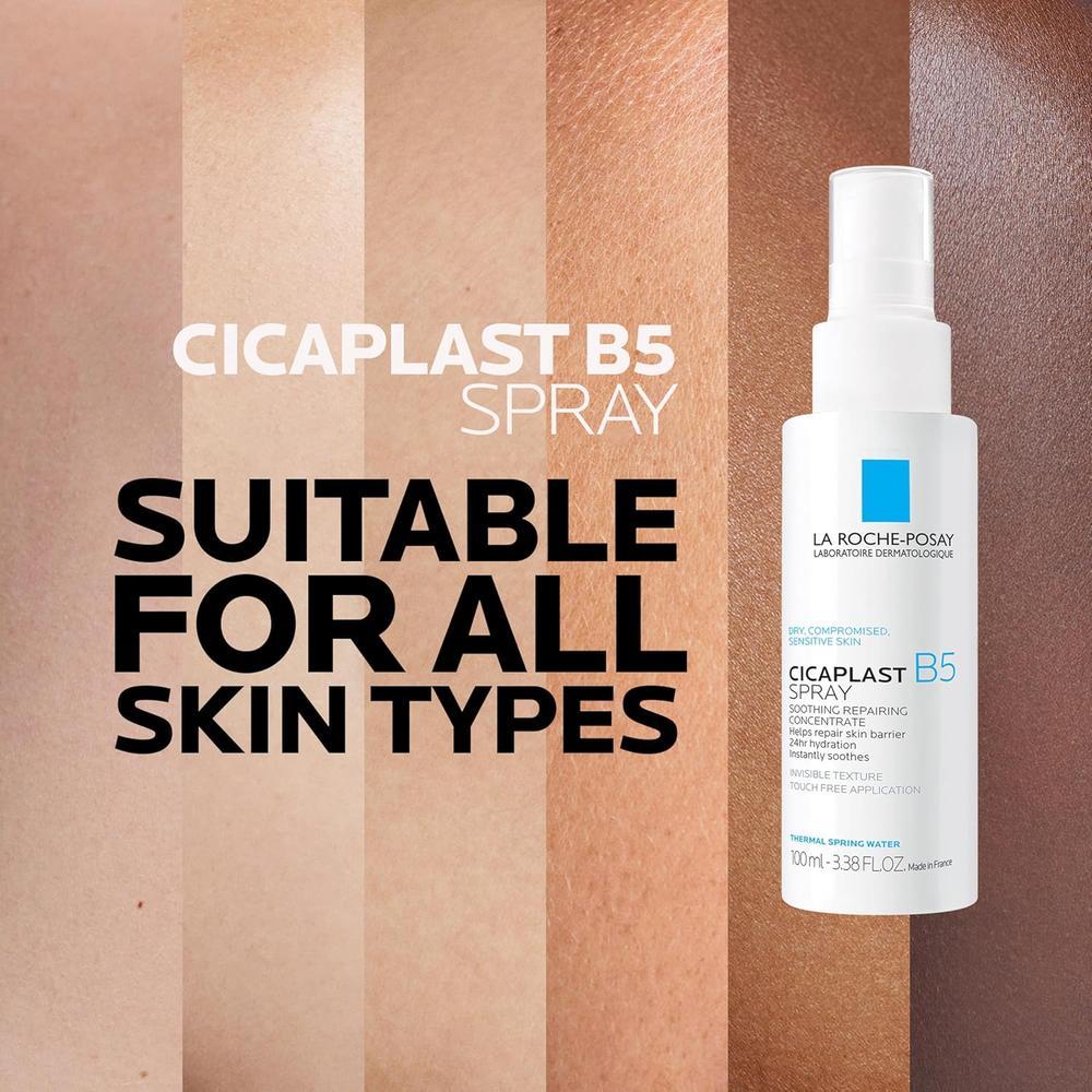 SPRAY REPARADOR HIDRATANTE CICAPLAST B5 LA ROCHE-POSAY 3.4 OZ / 100 ML - 6