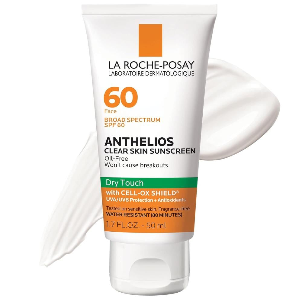 PROTECTOR SOLAR FACIAL SPF 60 CLEAR SKIN ANTHELIOS LA ROCHE-POSAY 1.7 OZ / 50 ML - 1