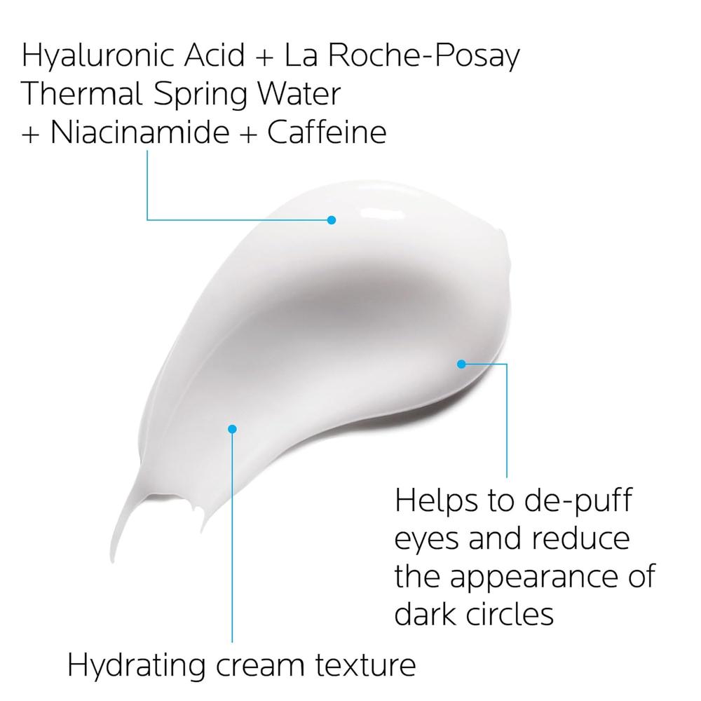 CONTORNO DE OJOS ÁCIDO HIALURÓNICO HYDRAPHASE INTENSE LA ROCHE-POSAY 0.5 OZ / 15 ML - 2