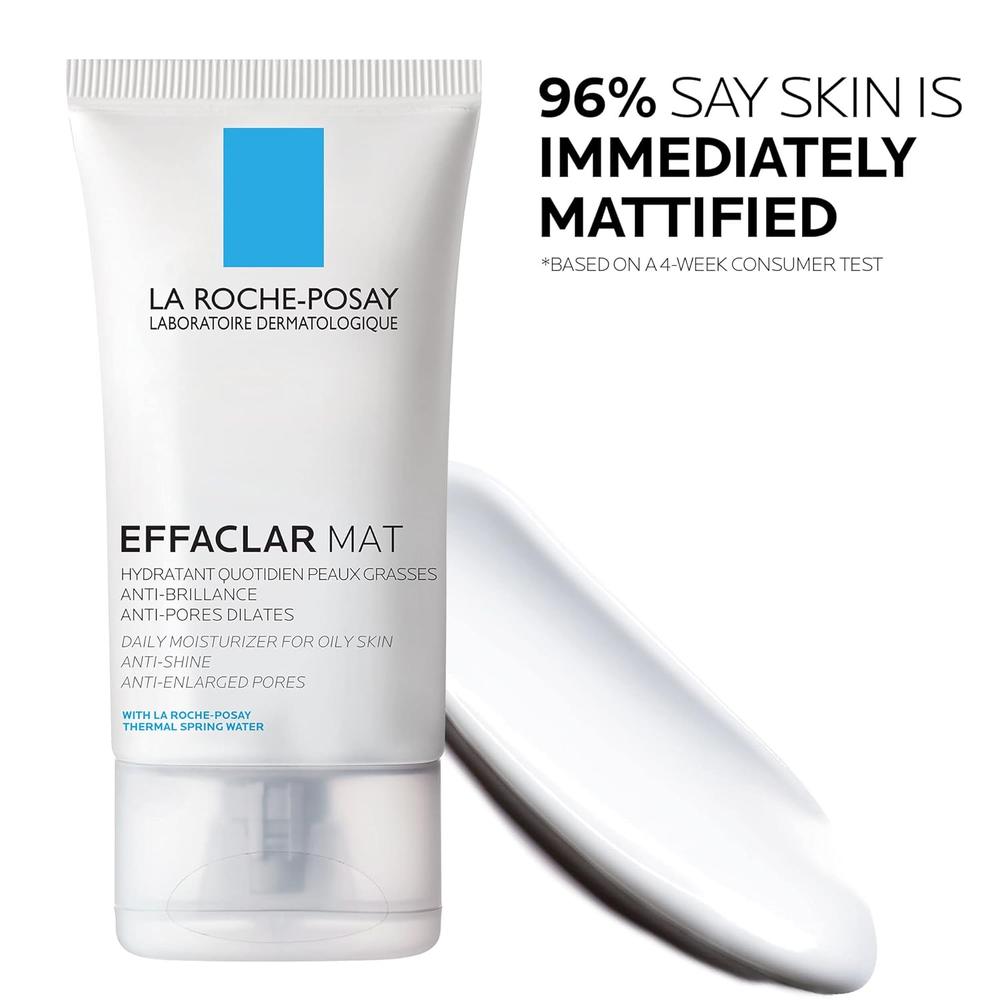 PACK 2 LA ROCHE-POSAY EFFACLAR MAT CREMA HIDRATANTE MATIFICANTE 1.35 OZ / 40 ML - 4
