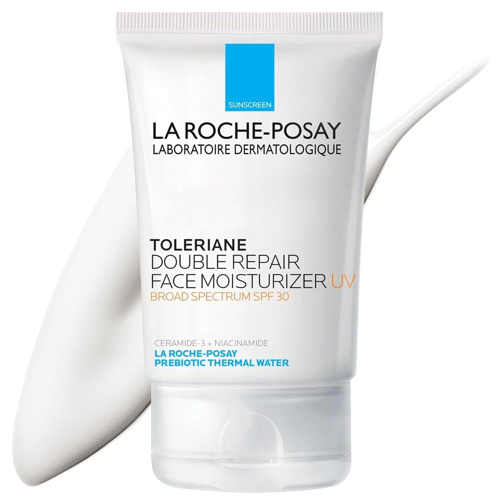 CREMA FACIAL HIDRATANTE SPF 30 TOLERIANE DOUBLE REPAIR UV LA ROCHE-POSAY 2.5 OZ / 75 ML - 1
