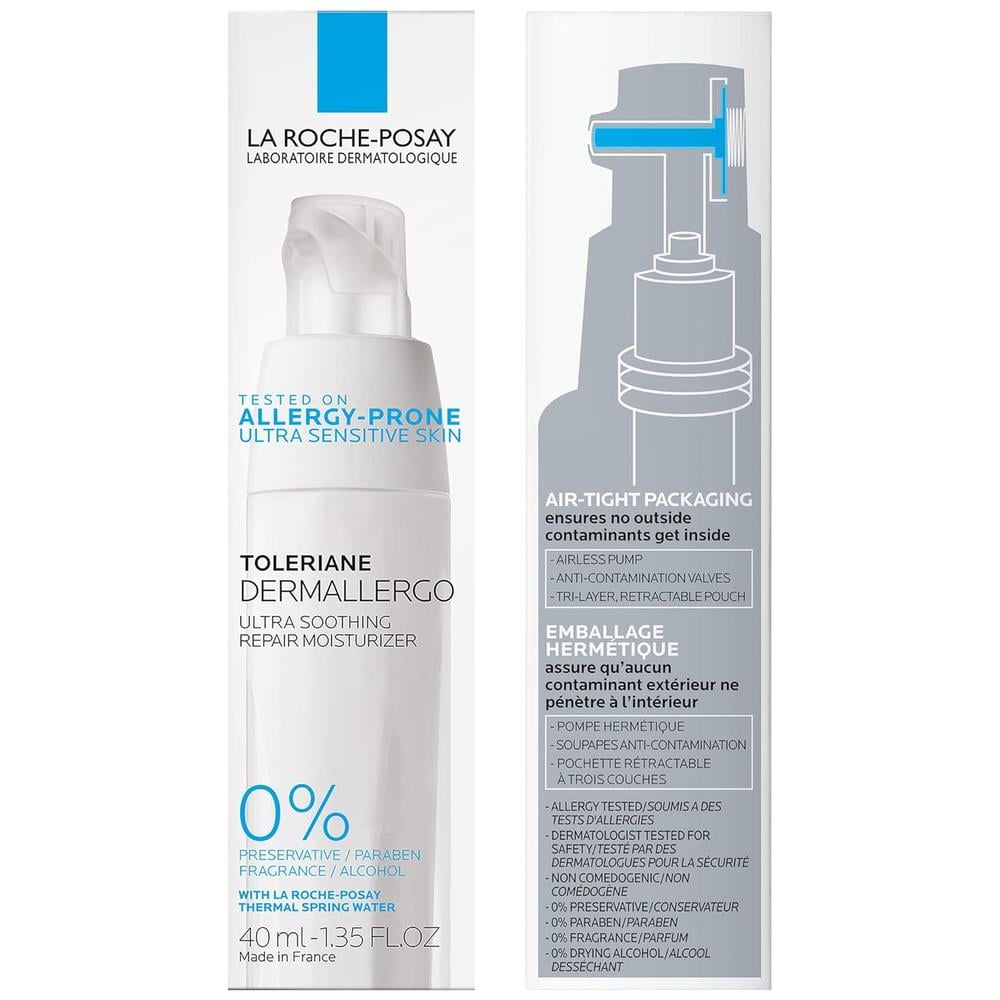 CREMA FACIAL HIDRATANTE PIEL SENSIBLE TOLERIANE LA ROCHE-POSAY 1.35 OZ / 40 ML - 2