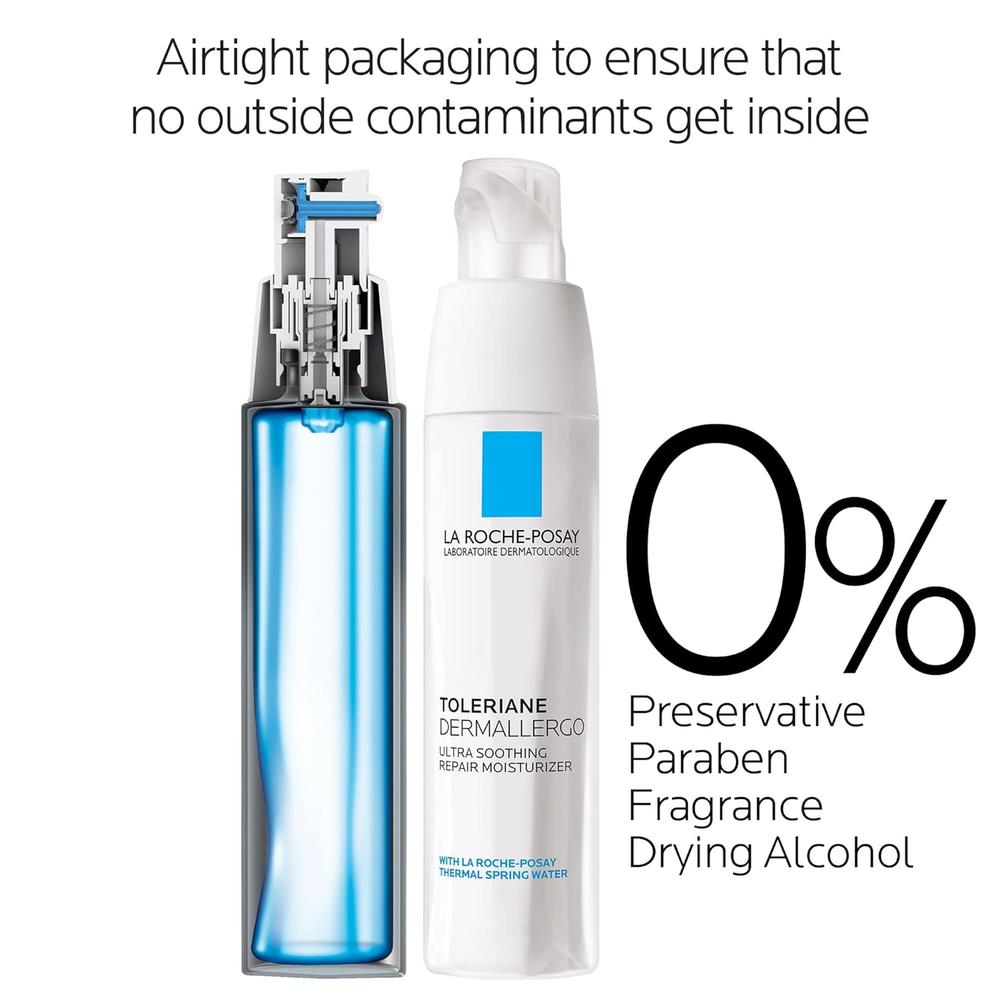 CREMA FACIAL HIDRATANTE PIEL SENSIBLE TOLERIANE LA ROCHE-POSAY 1.35 OZ / 40 ML - 6