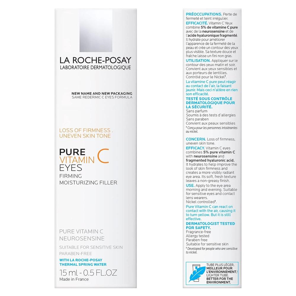 CONTORNO DE OJOS ANTIEDAD REDERMIC C LA ROCHE-POSAY 0.5 OZ / 15 ML - 2