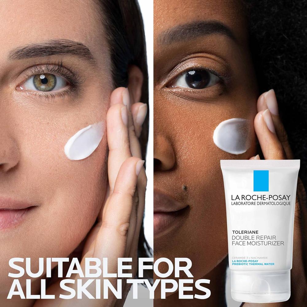 CREMA FACIAL HIDRATANTE TOLERIANE DOUBLE REPAIR LA ROCHE-POSAY 3.4 OZ / 100 ML - 6