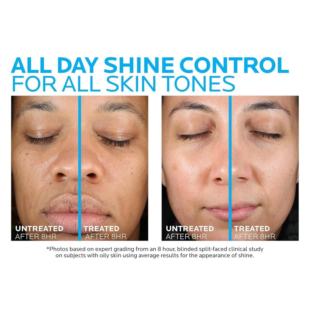 SET LA ROCHE-POSAY DOUBLE REPAIR MATTE + EFFACLAR GEL LIMPIADOR 3.4 OZ / 100 ML 2 PZS - 6