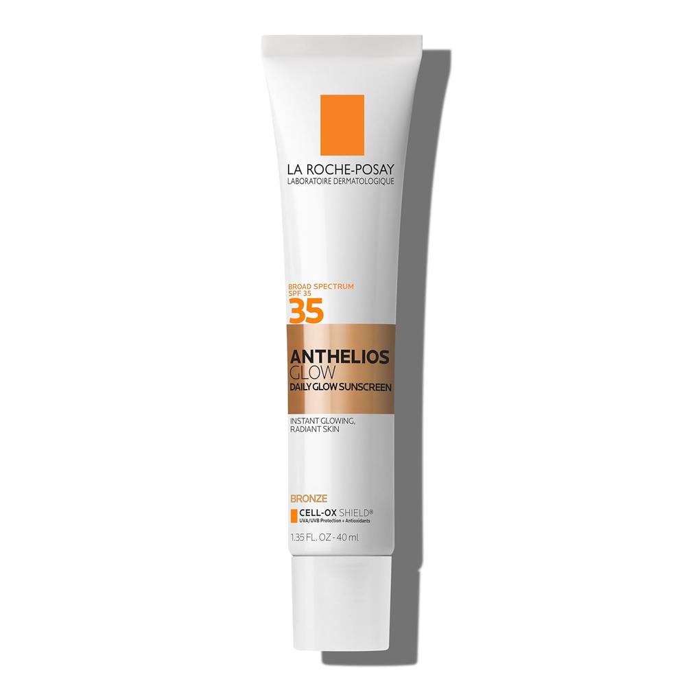 PROTECTOR SOLAR LA ROCHE-POSAY ANTHELIOS GLOW CON COLOR BRONZE SPF 35 - 1.35 OZ / 40 ML - 1