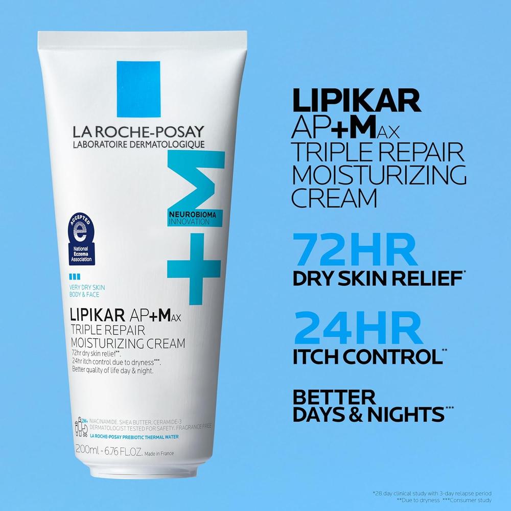 LOCIÓN CORPORAL HIDRATANTE PIEL SECA LIPIKAR AP+M LA ROCHE-POSAY 6.76 OZ / 200 ML - 2