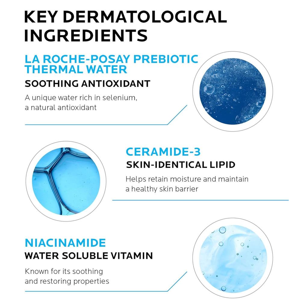 CREMA FACIAL MATIFICANTE TOLERIANE DOUBLE REPAIR LA ROCHE-POSAY 2.5 OZ / 75 ML - 4