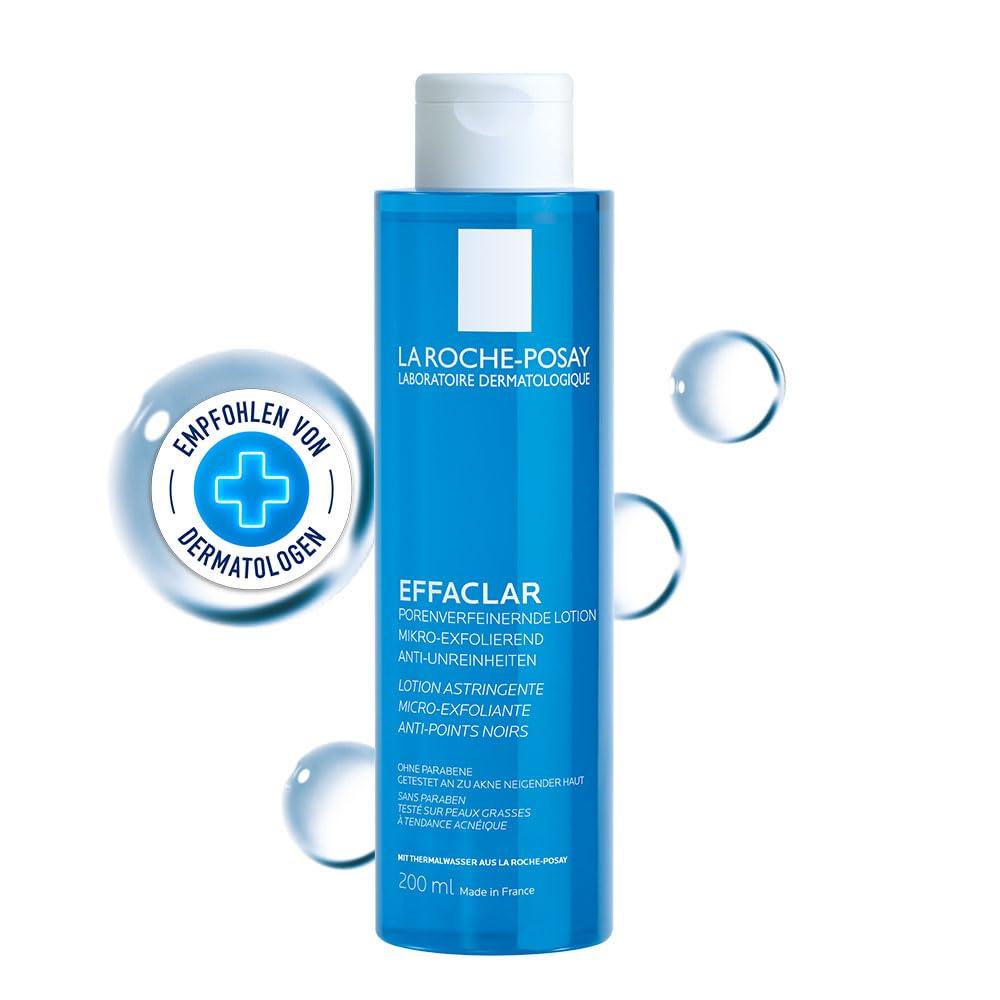 TÓNICO FACIAL ASTRINGENTE EXFOLIANTE EFFACLAR LA ROCHE-POSAY 6.76 OZ / 200 ML - 1