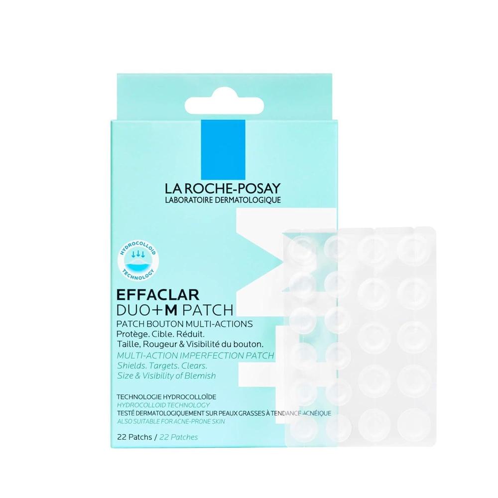 PARCHES HIDROCOLOIDES ANTIACNÉ EFFACLAR LA ROCHE-POSAY 22 UNIDADES - 1