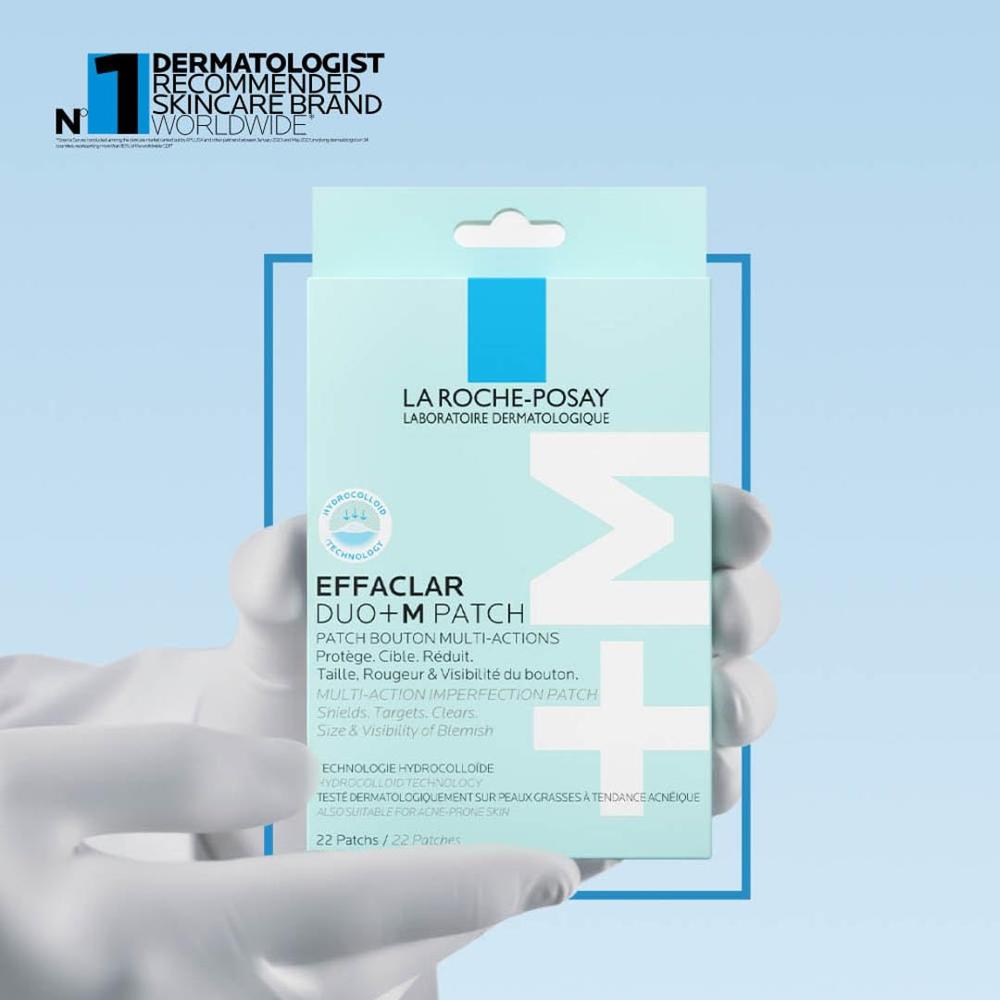 PARCHES HIDROCOLOIDES ANTIACNÉ EFFACLAR LA ROCHE-POSAY 22 UNIDADES - 4
