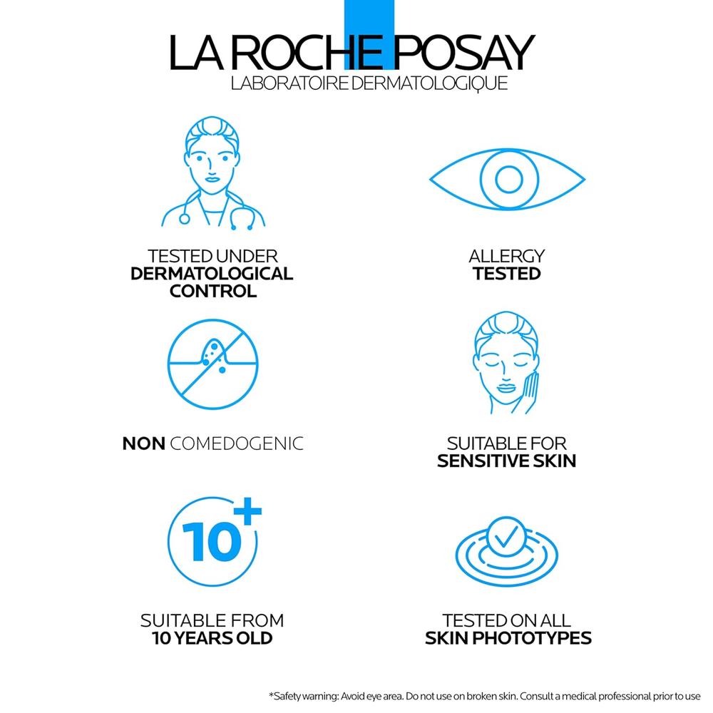 TRATAMIENTO FACIAL ÁCIDO SALICÍLICO ANTIACNÉ EFFACLAR LA ROCHE-POSAY 1.35 OZ / 40 ML - 6