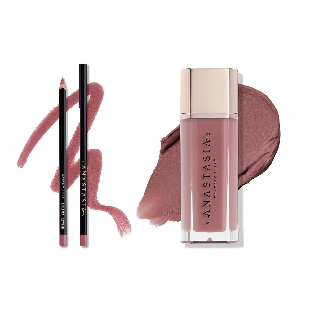 SET LABIOS VELVET KISS ANASTASIA | DUSTY ROSE - 1