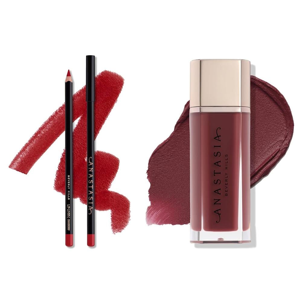 SET LABIOS VELVET KISS ANASTASIA | CRANBERRY - 1