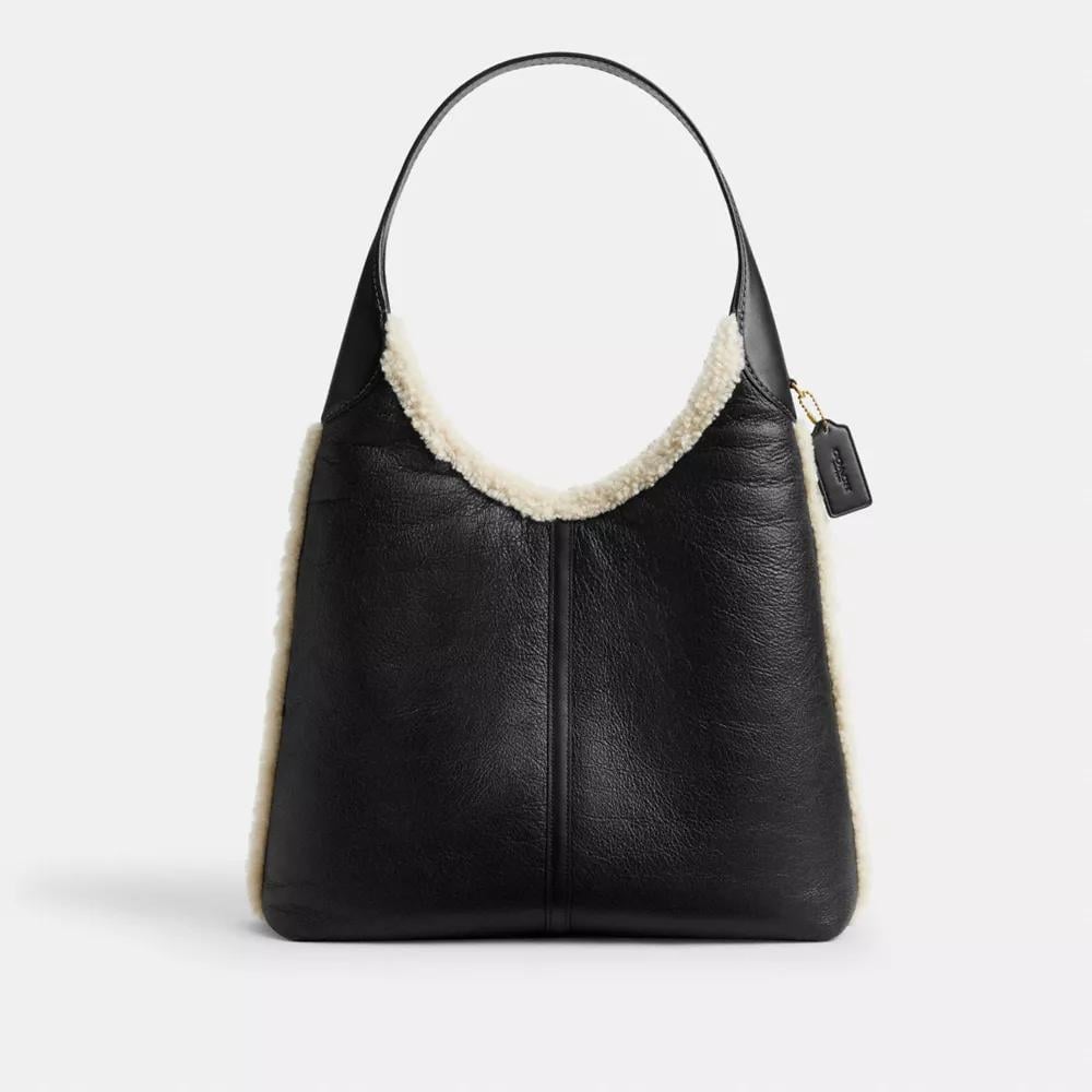 BOLSO COACH BROOKLYN 39 PIEL DE OVEJA | NEGRO - 1