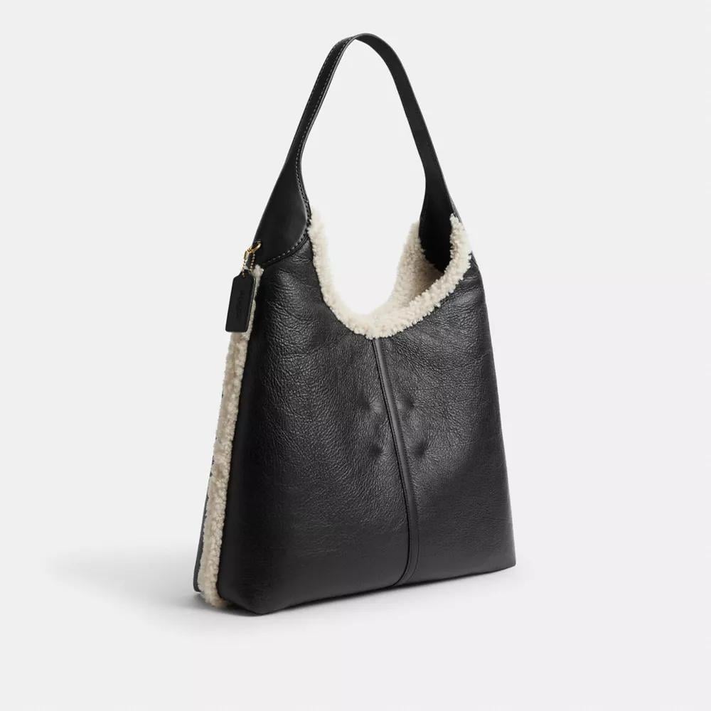 BOLSO COACH BROOKLYN 39 PIEL DE OVEJA | NEGRO - 2