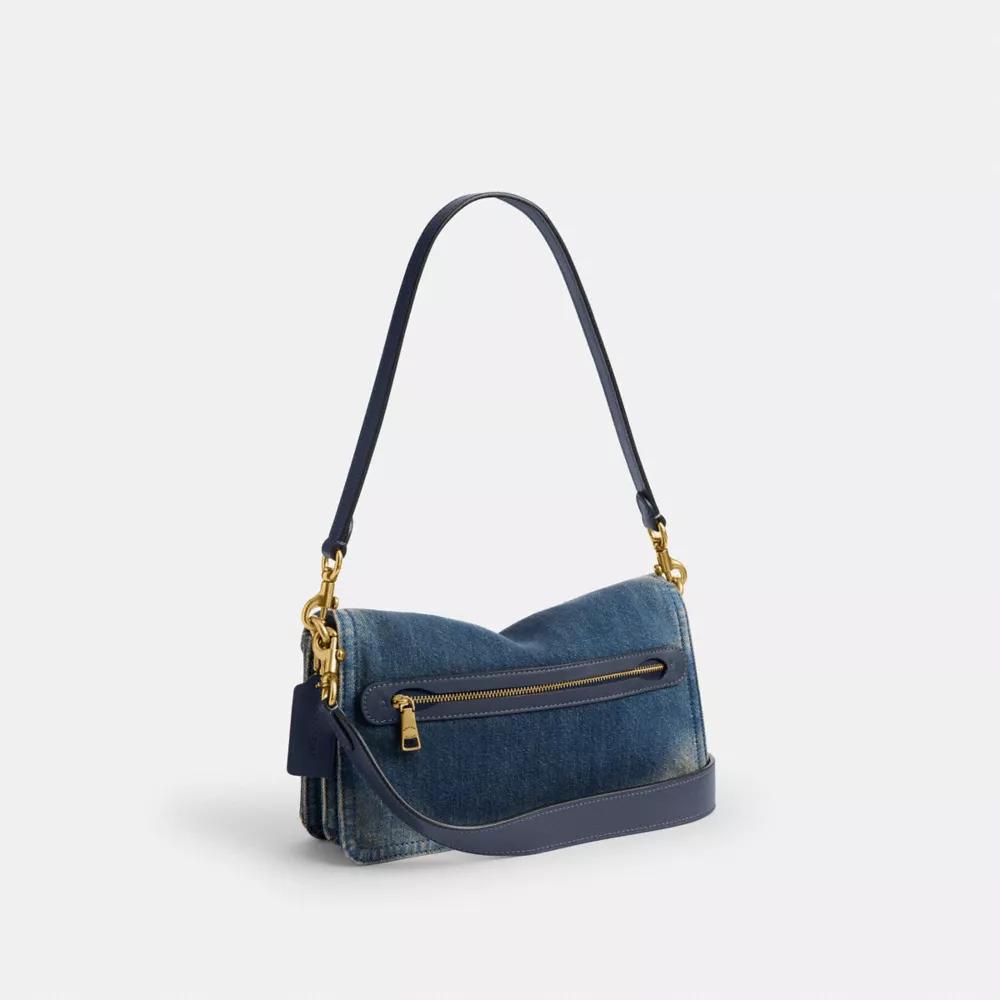 BOLSO COACH TABBY 26 | BRASS/ DARK INDIGO - 2