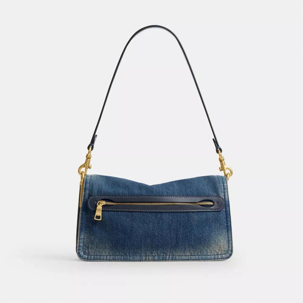 BOLSO COACH TABBY 26 | BRASS/ DARK INDIGO - 3