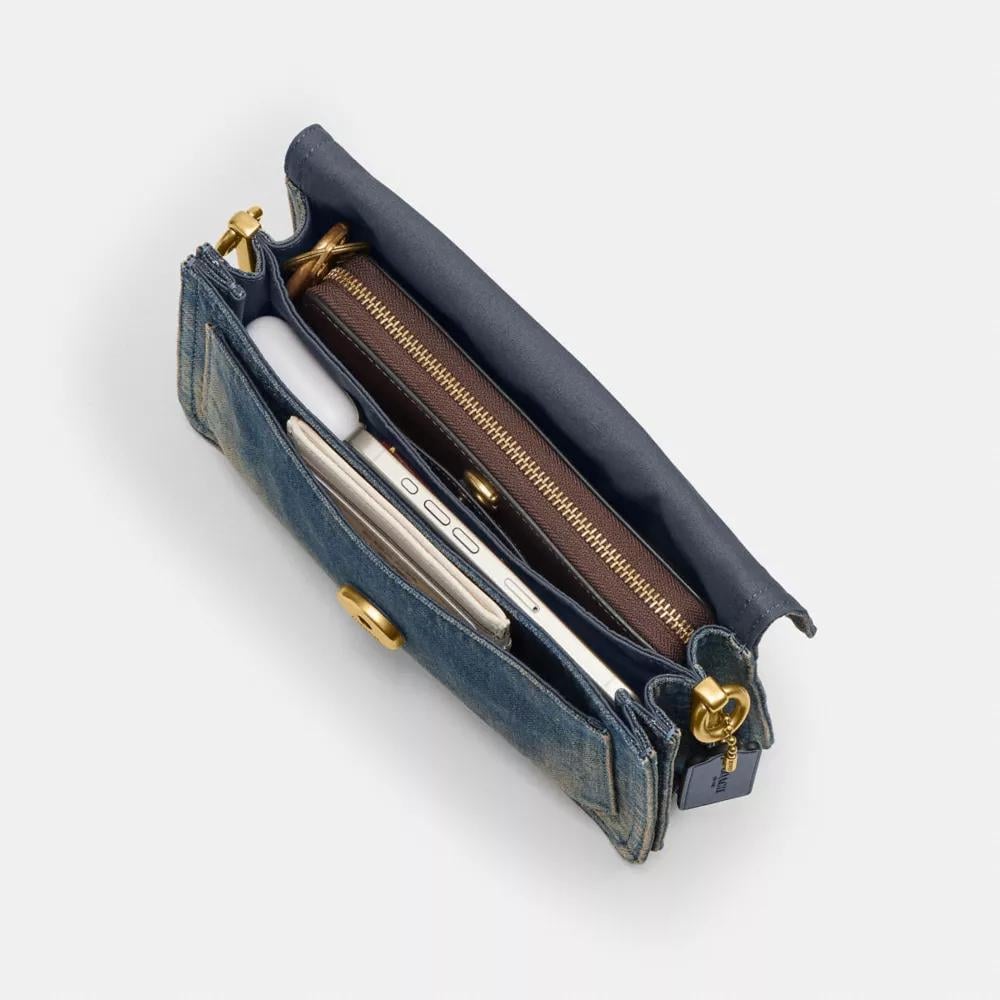 BOLSO COACH TABBY 26 | BRASS/ DARK INDIGO - 4