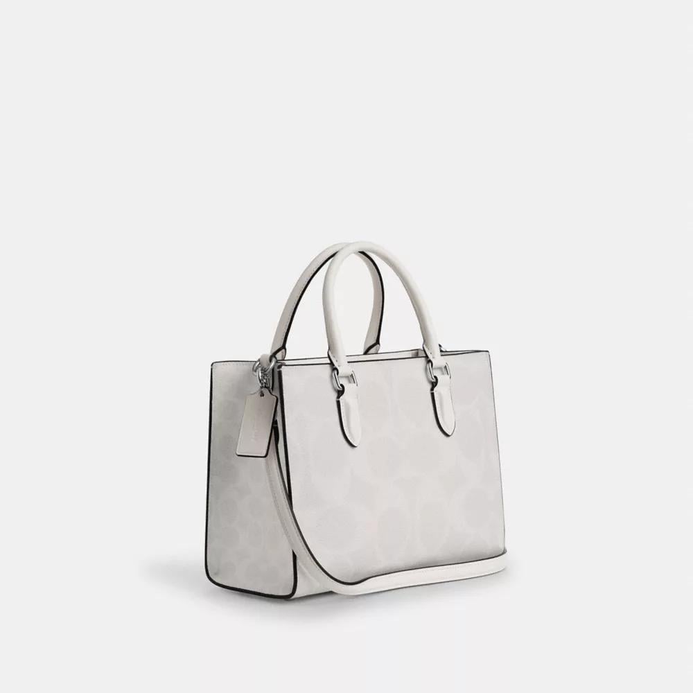BOLSO TOTE COACH MAGGIE MINI | WHITE - 2