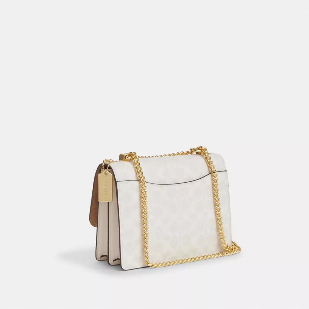 BOLSO COACH CROSSBODY BAG KLARE | BLANCO / DORADO - 2