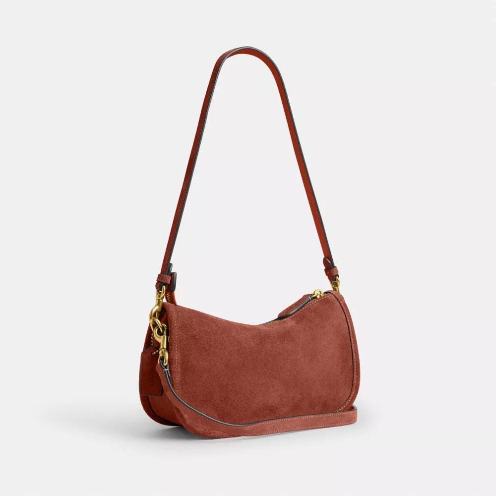 BOLSO COACH WAVERLY | BRASS/ CLAY - 2