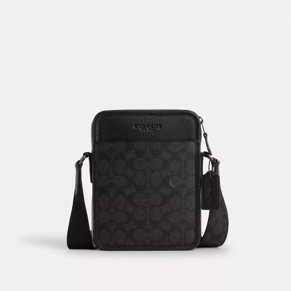 BOLSO CROSSBODY COACH STANTON DENIM | BLACK - 1