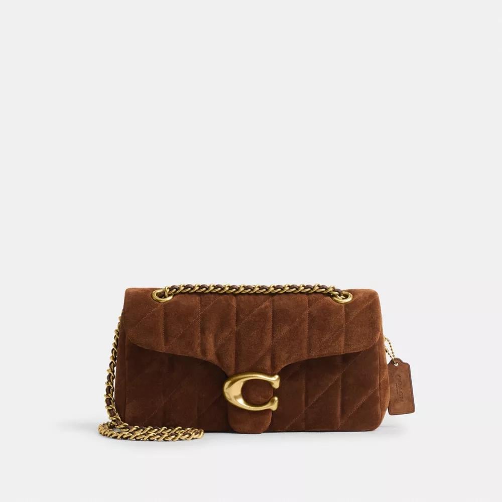 BOLSO COACH TABBY 26 | BRASS/ WARM BROWN - 1