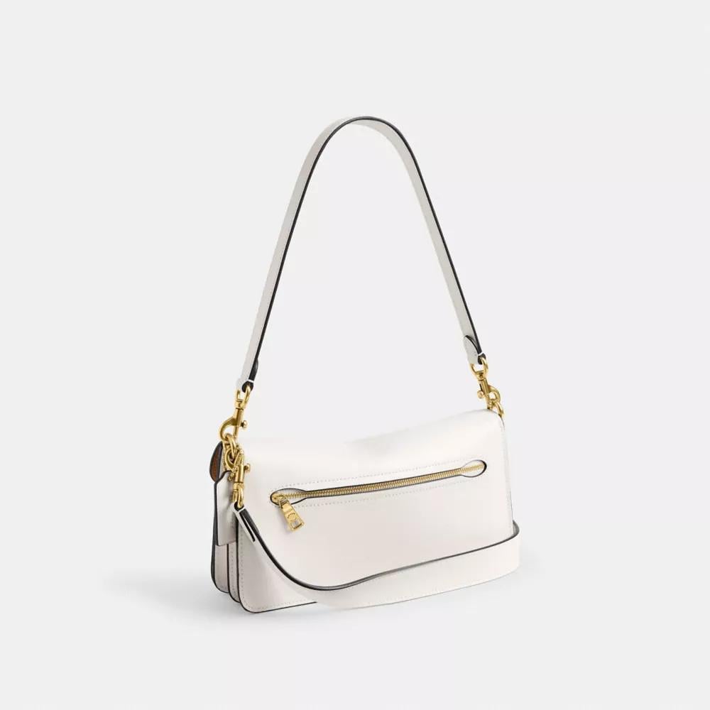 BOLSO COACH TABBY 26 | BRASS/ WHITE - 2