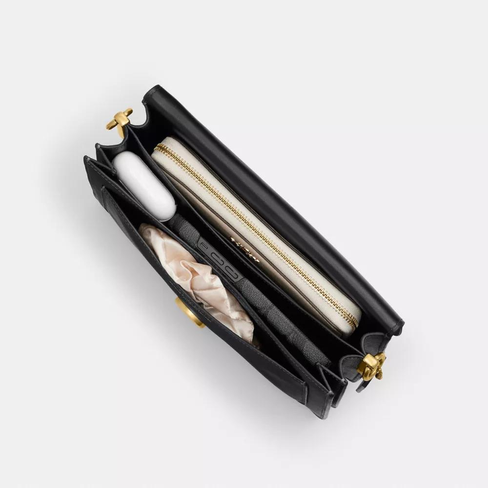 BOLSO COACH TABBY 26 | BRASS/ BLACK - 4