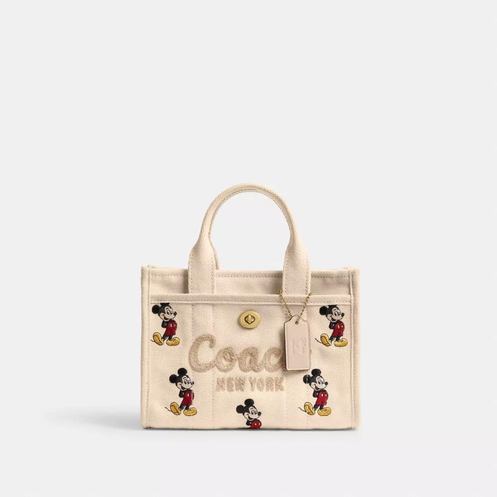 BOLSO COACH TOTE CARGO 20 DE MICKEY MOUSE | MARFIL - 1