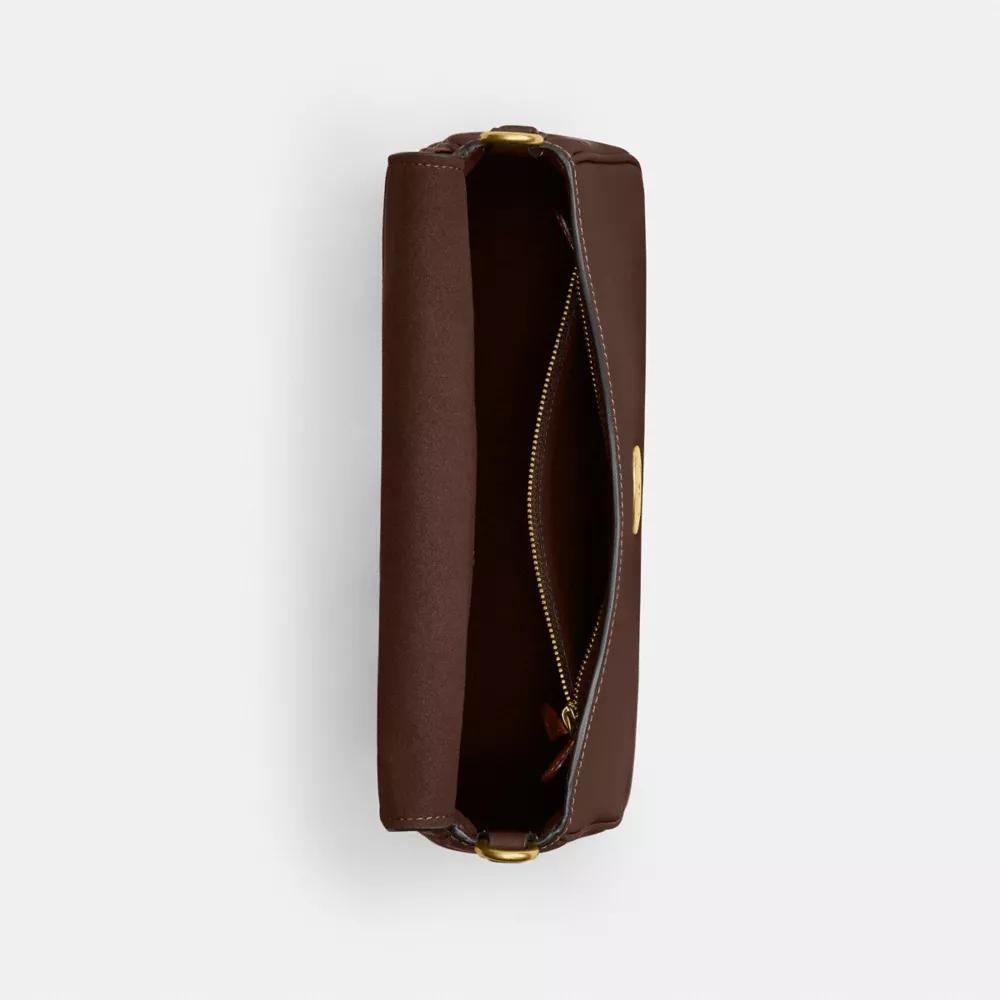 BOLSO SHOULDER COACH SOFT TABBY | BRASS/ MAPLE - 5
