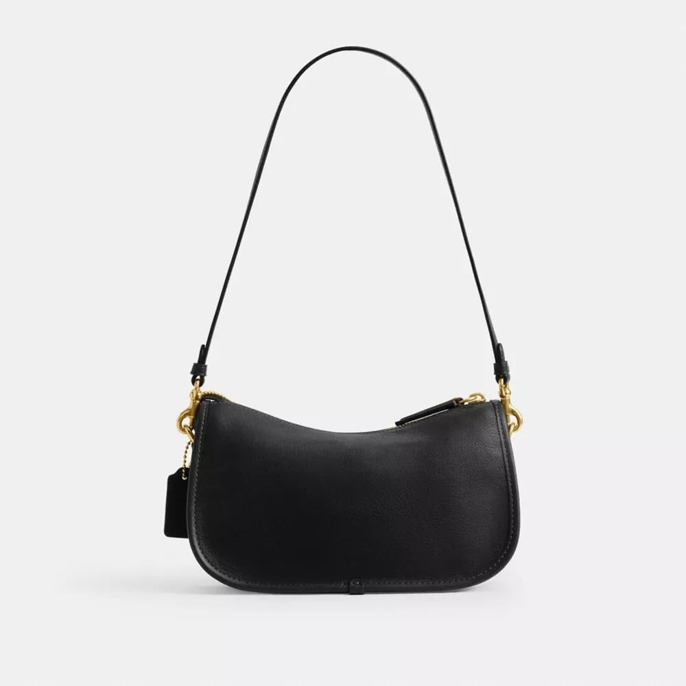 BOLSO COACH TWIN TURNLOCK WAVERLY | BRASS/ BLACK - 3