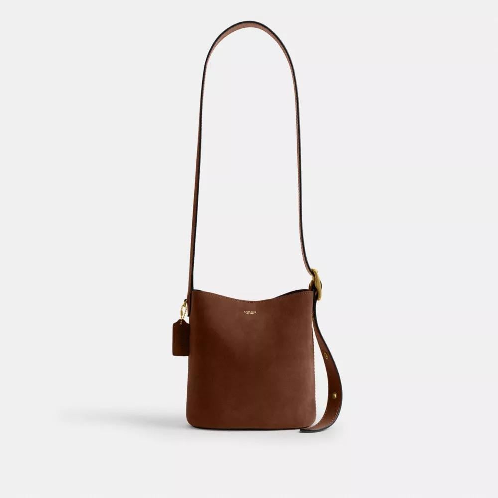 BOLSO COACH BLEECKER BUCKET 21 | MARRÓN CÁLIDO - 1